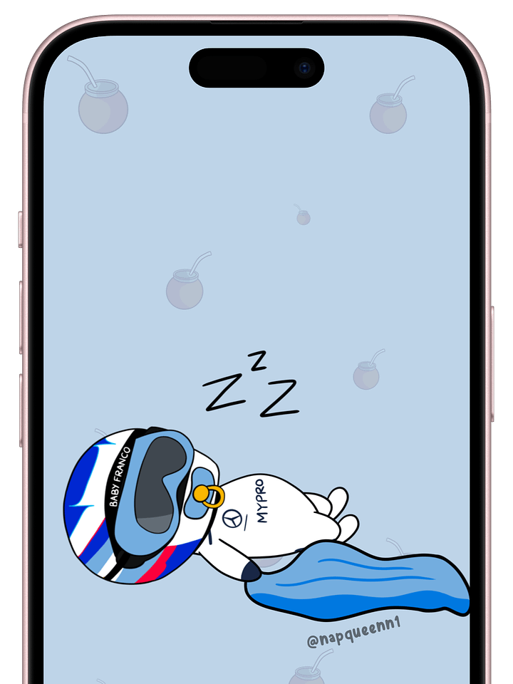Sleeping Baby Franco - Phone Wallpaper product image (2)