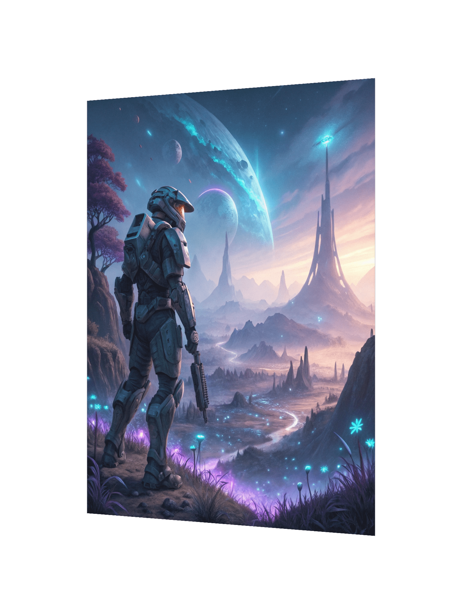 Halo Illustration Posters product image (4)
