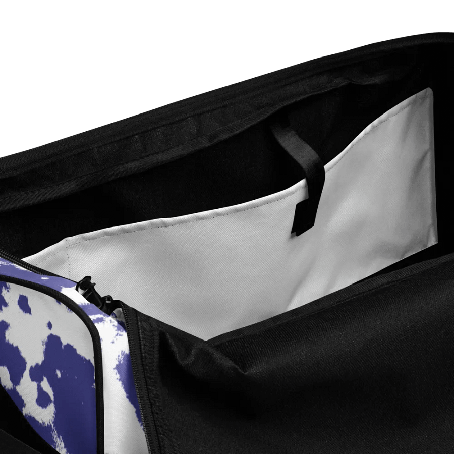 Blue Pattern Duffle Bag product image (5)