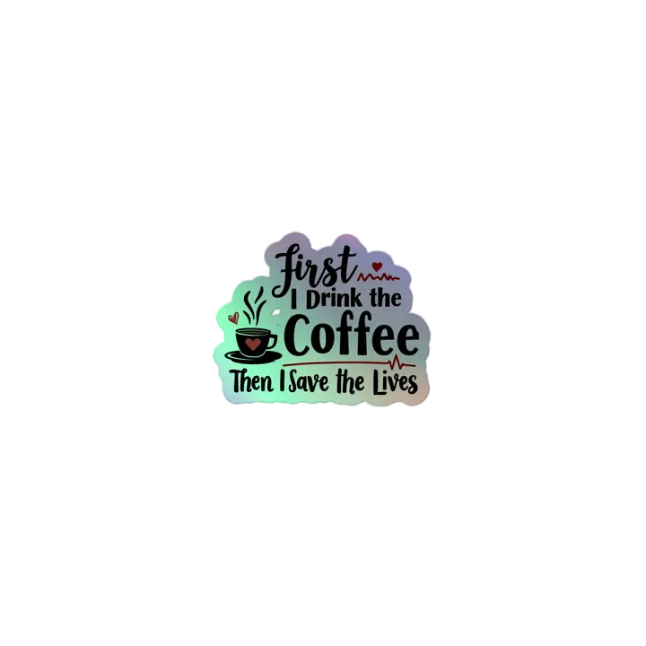 Nurse Coffee Love Sticker Sheet product image (1)