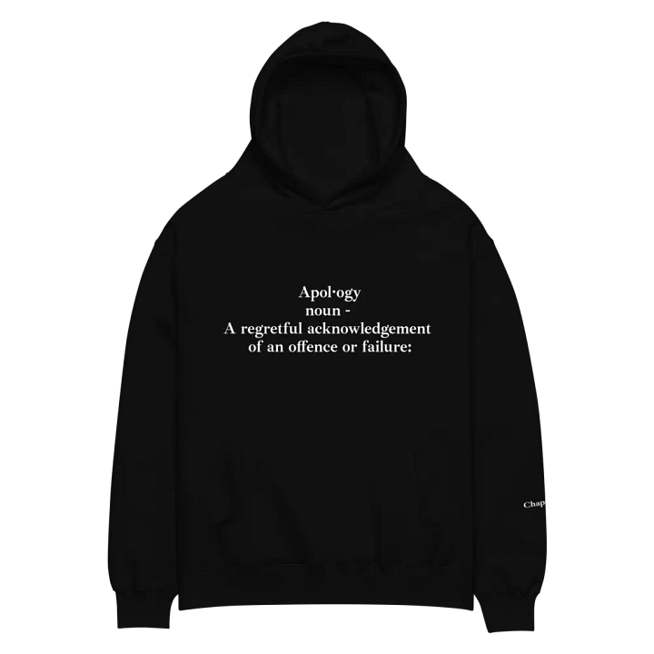 A APOLOGY. product image (2)