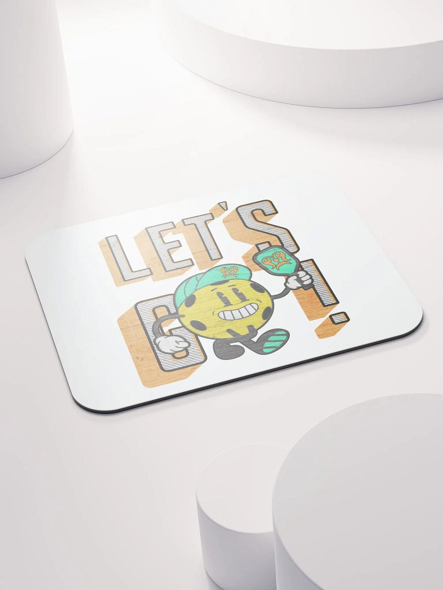 Lets Go Pickleball Mascot Mouse Pad product image (4)