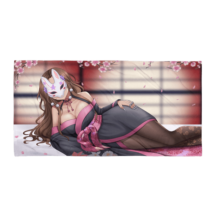 Empress Kimono Laying Down Towel product image (1)