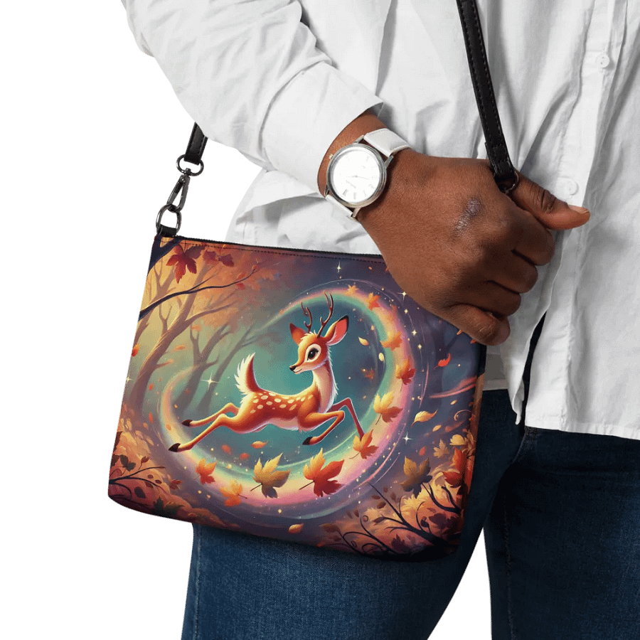 Magical Forest Deer Crossbody Bag - Purse product image (11)