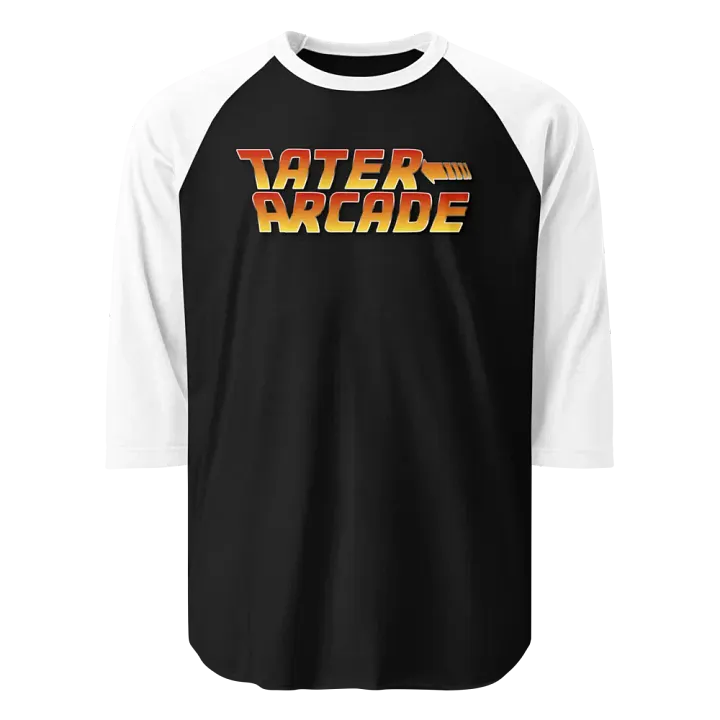 Back to the Arcade raglan product image (1)