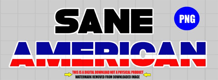 Sane American - Digital Download product image (1)