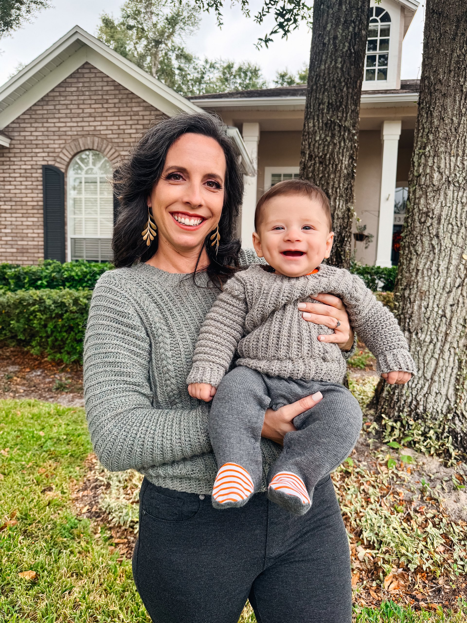 Easy Crochet Baby & Child Sweater (10 sizes) product image (1)
