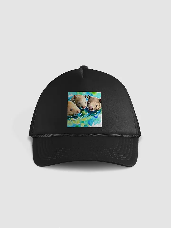 Wombat Family Trucker Hat product image (1)