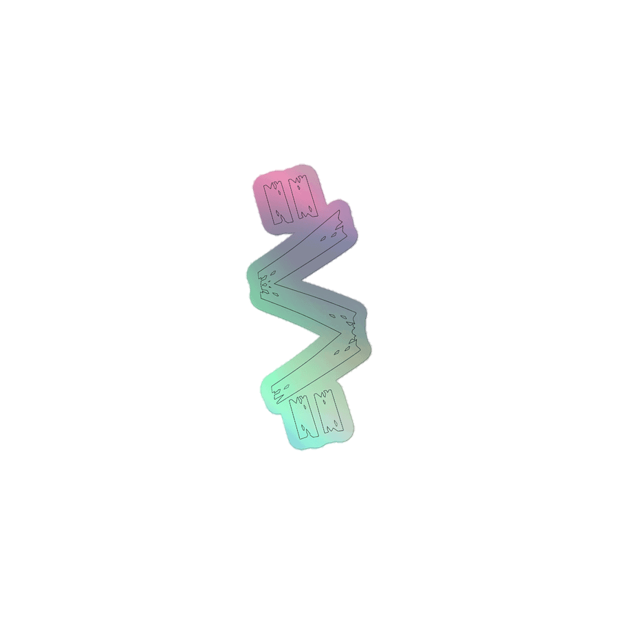 'OGsnark' holo logo sticker product image (1)