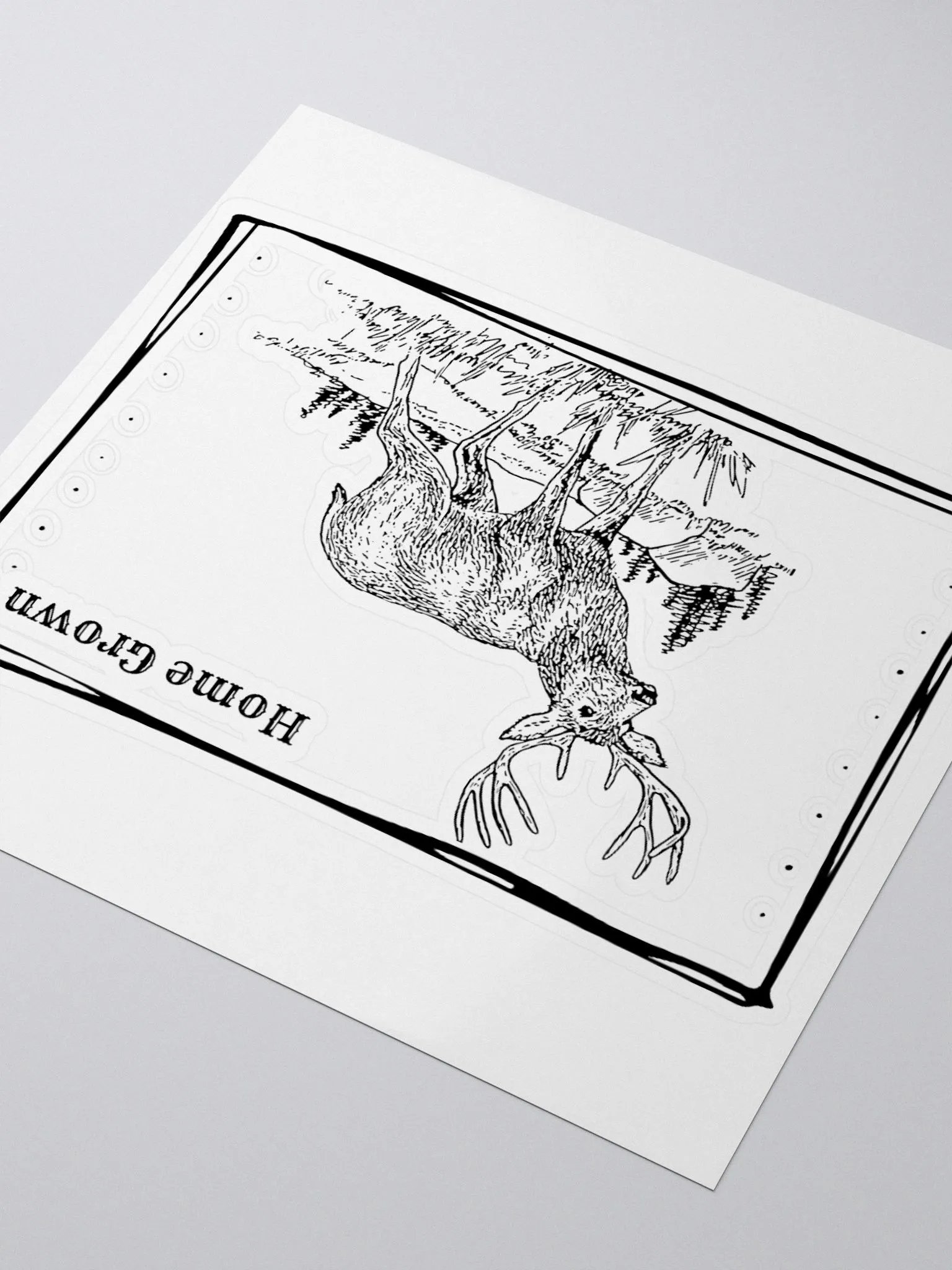 Wilderness Kiss Cut Sticker product image (3)