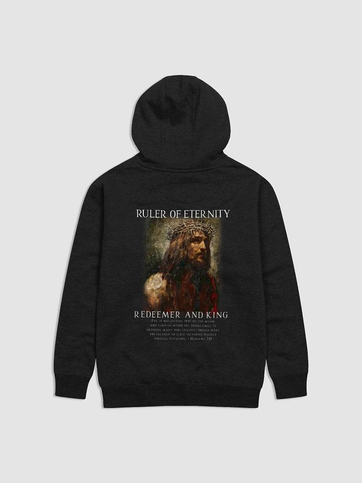RULER OF ETERNITY: A BASIC UNISEX PREMIUM HOODIE INSPIRED BY HEBREWS 2:10 product image (2)