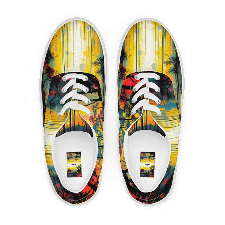 Ethereal Path Men's Canvas Shoes product image (1)