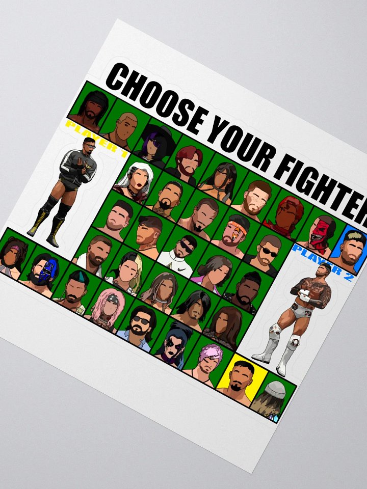 PEPW Choose Your Fighter Almir x Flynn Sticker product image (2)