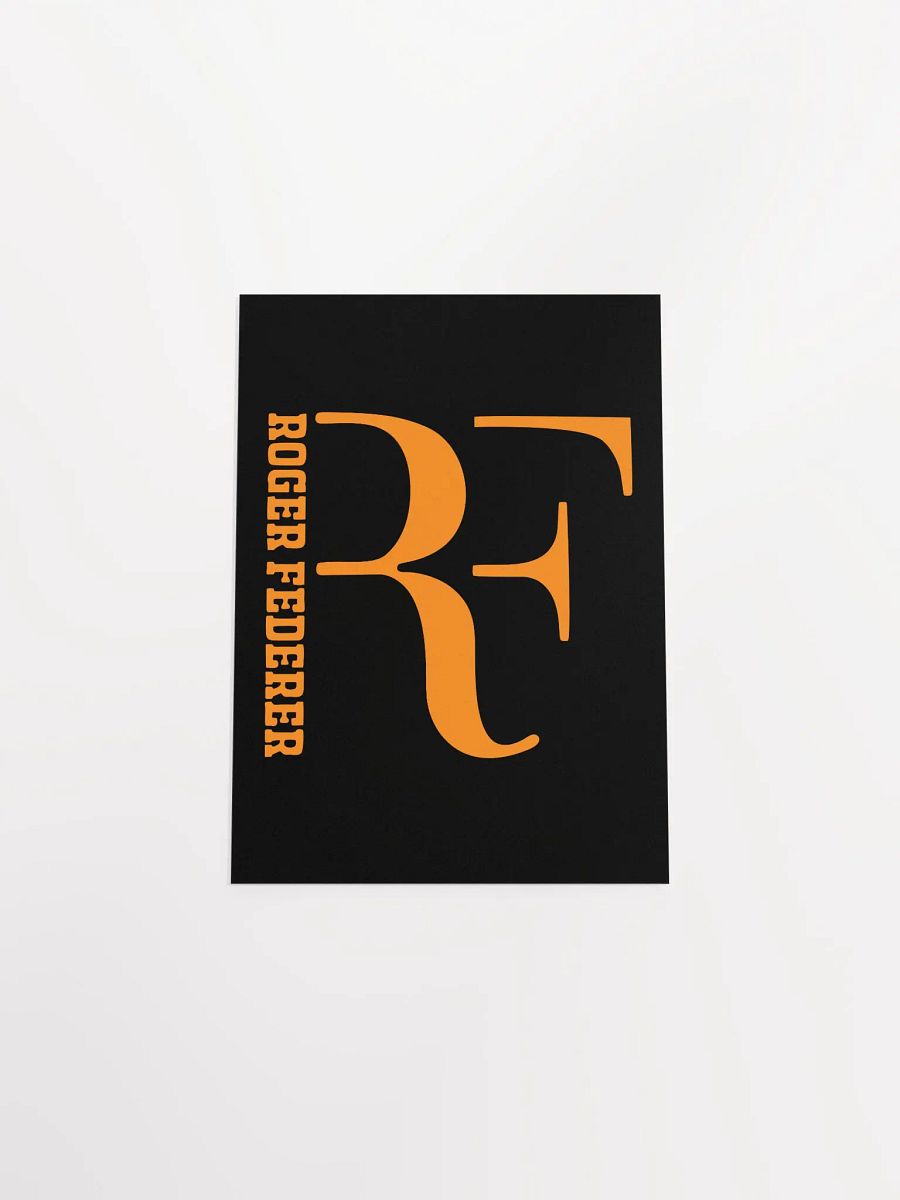 RF Monogram Orange Poster product image (47)
