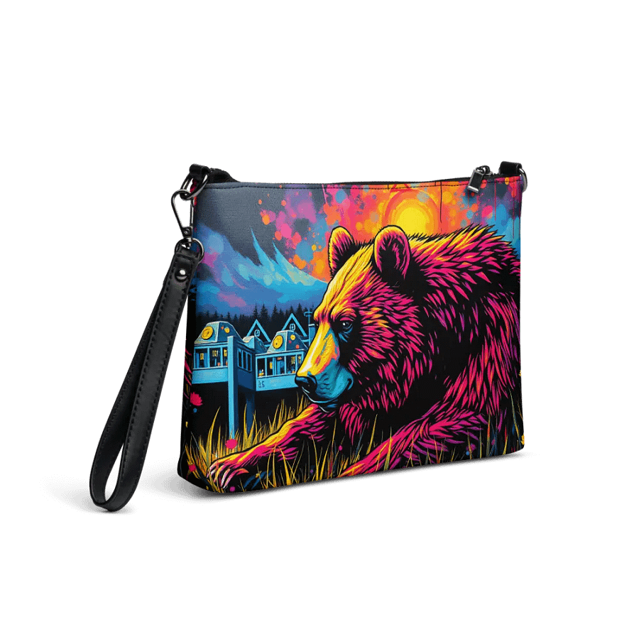 Neon Bear Dreams Crossbody Bag product image (5)