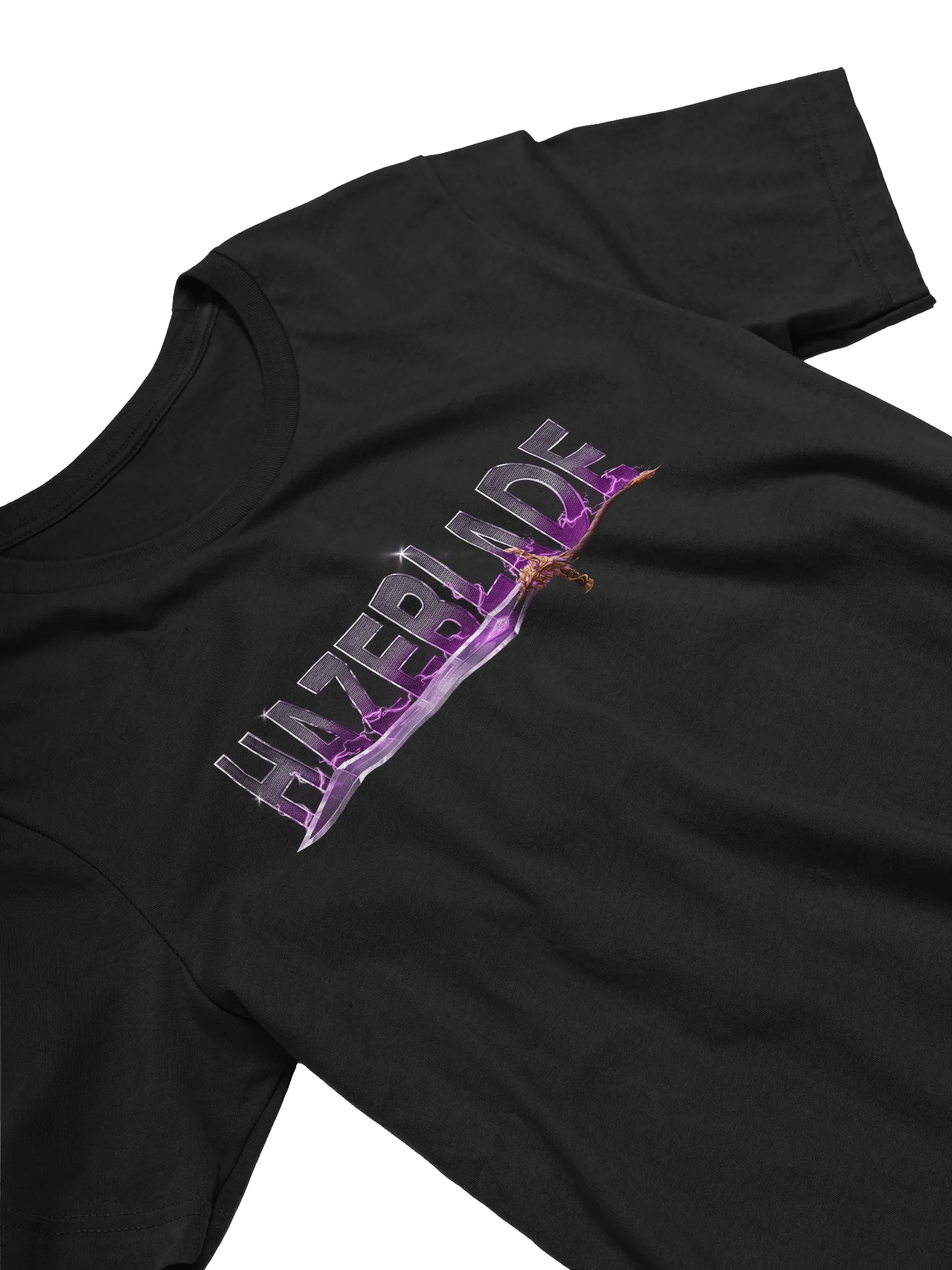Hazeblade Lightning Sword T-Shirt product image (28)