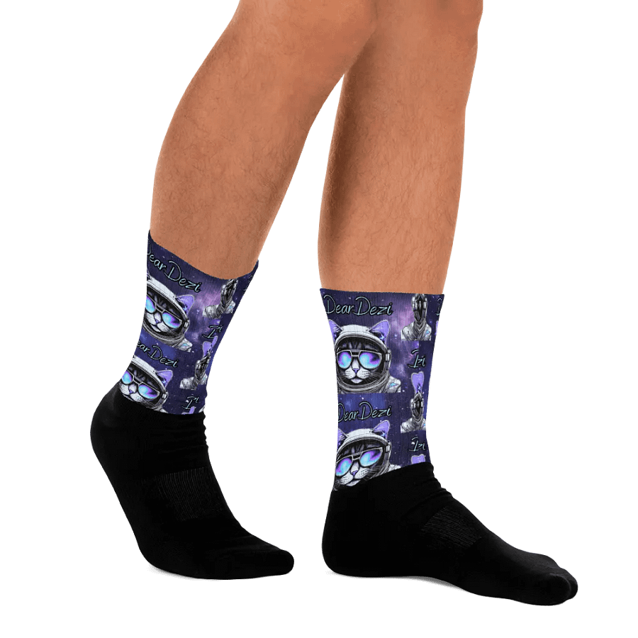 Cosmocat Gamer Socks - in Purrrple product image (12)