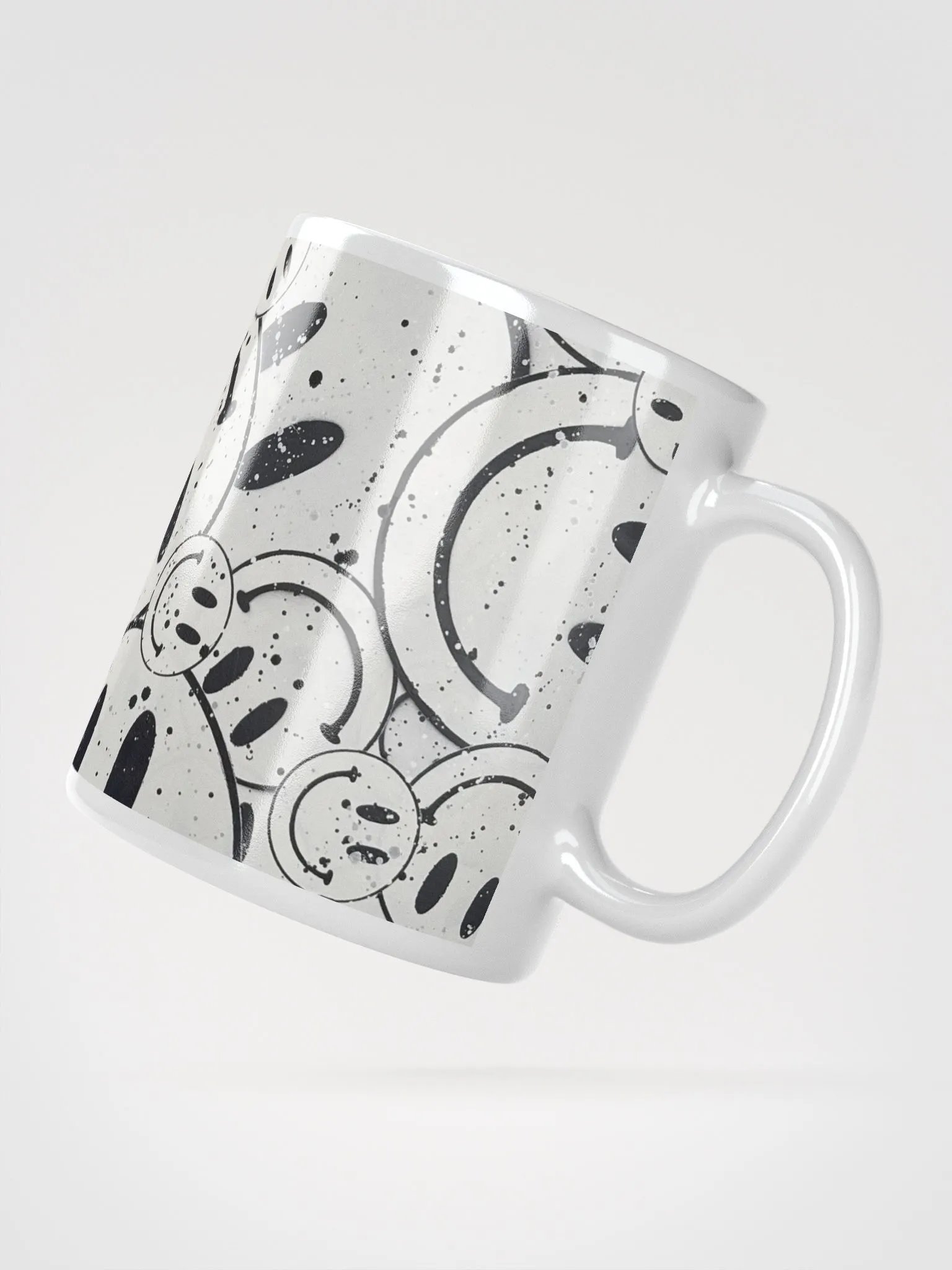 White Smiley Mug product image (6)