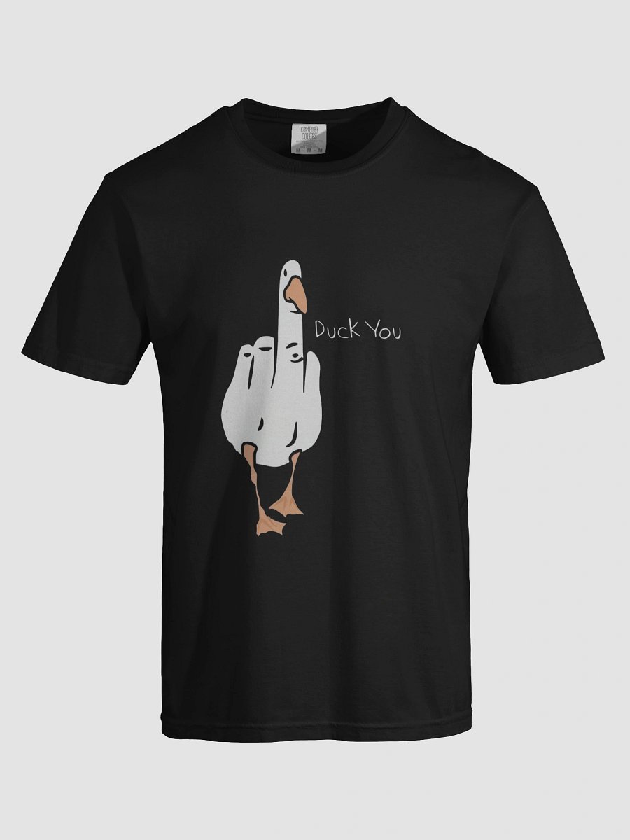 Whimsical Goose Illustration Cotton T-Shirt product image (5)
