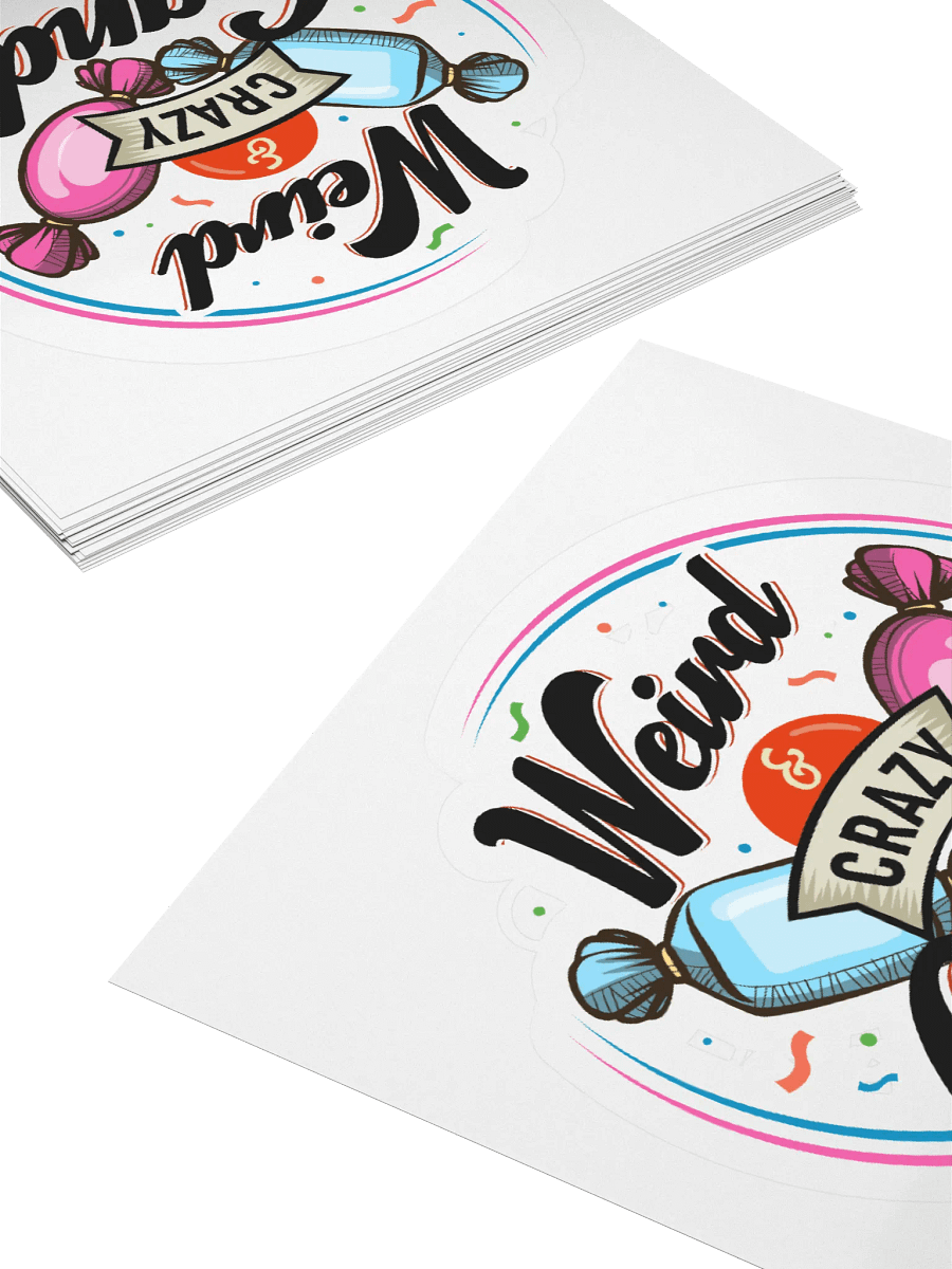 Weird & Crazy Candy / Sticker product image (11)