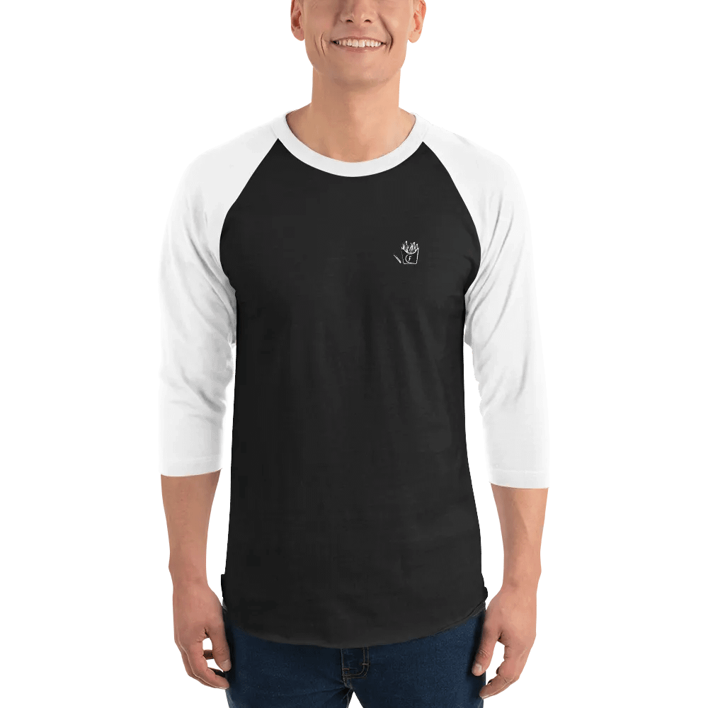 Fryenation Logo Raglan product image (1)