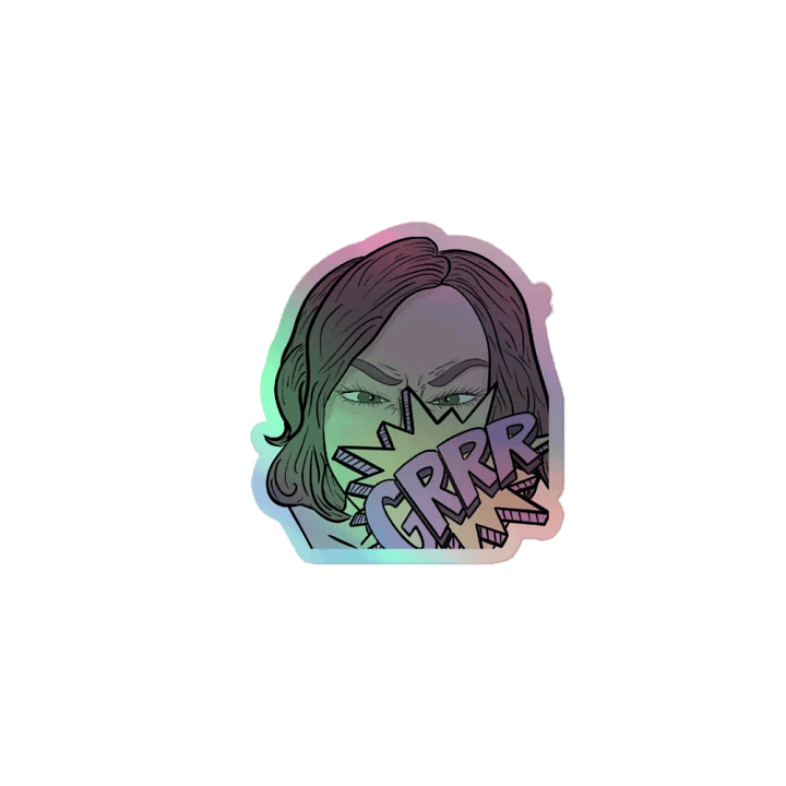 Holographic Angry Eriss product image (1)
