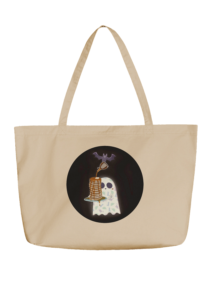 Little Ghost Food Lover (different ghost on each side) - Tote Bag product image (1)