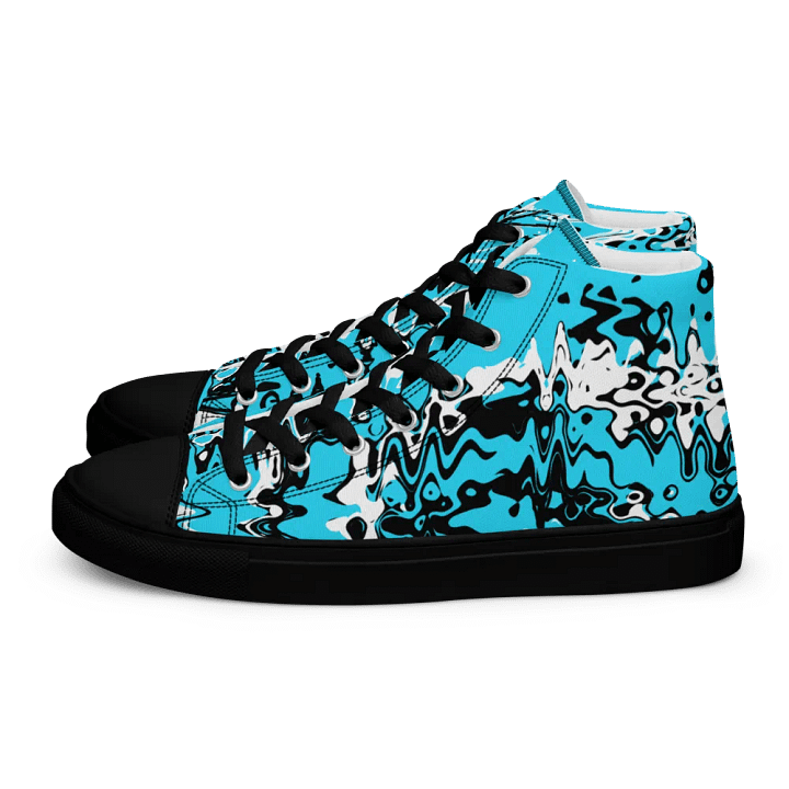 Cyberblue, High Top Canvas Shoes (mens) product image (2)