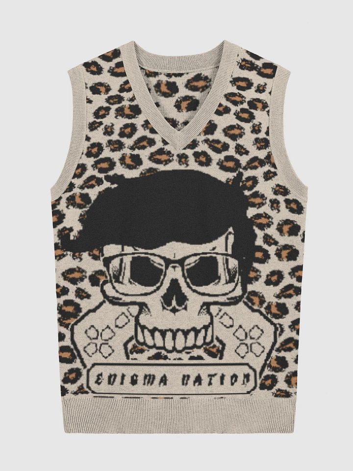 Enigma Nation Knitted V-Neck Vest 5 product image (4)