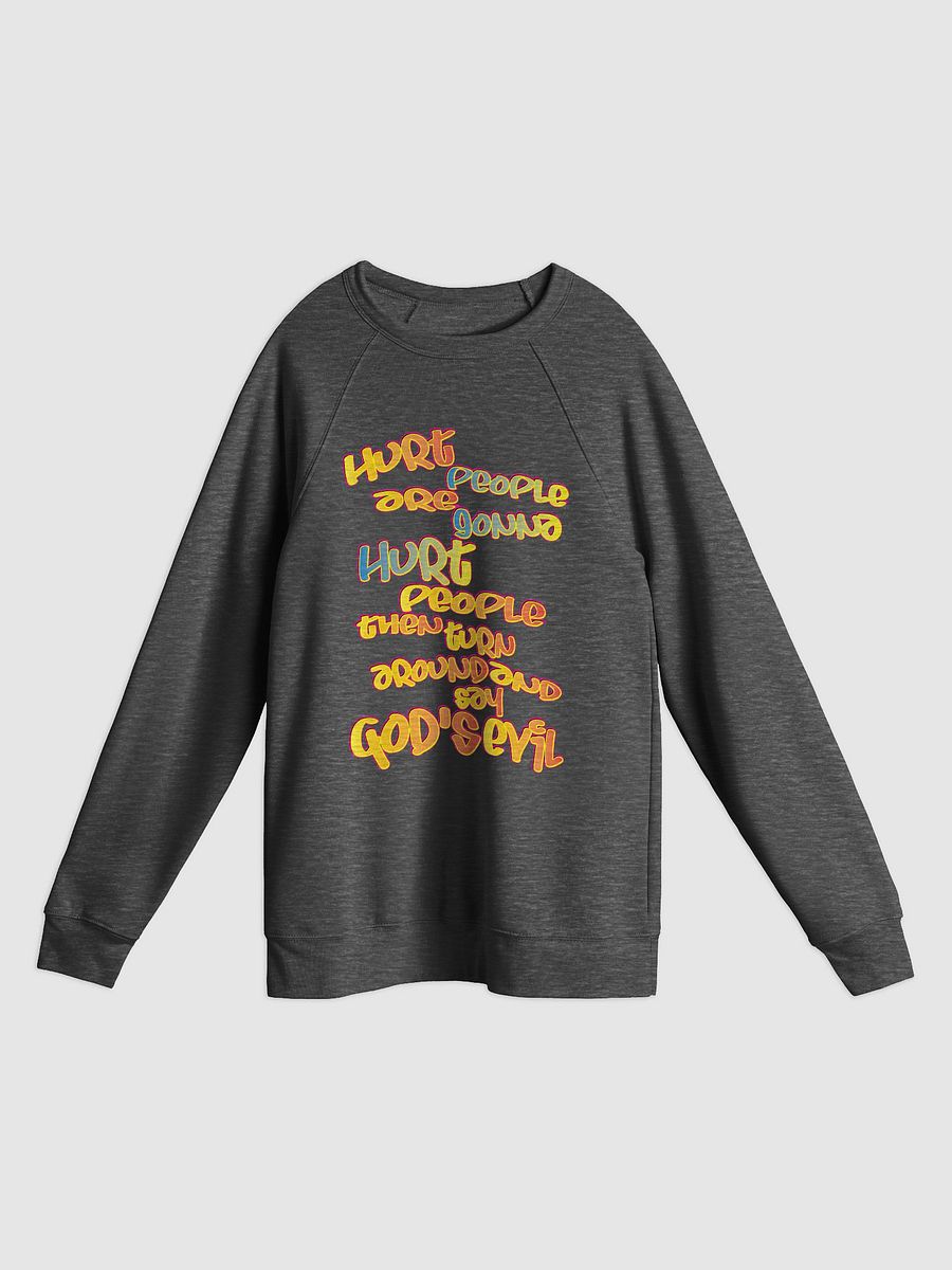 Hurt People - Graffiti - Bella+Canvas Unisex Sponge Fleece Raglan Sweatshirt product image (1)