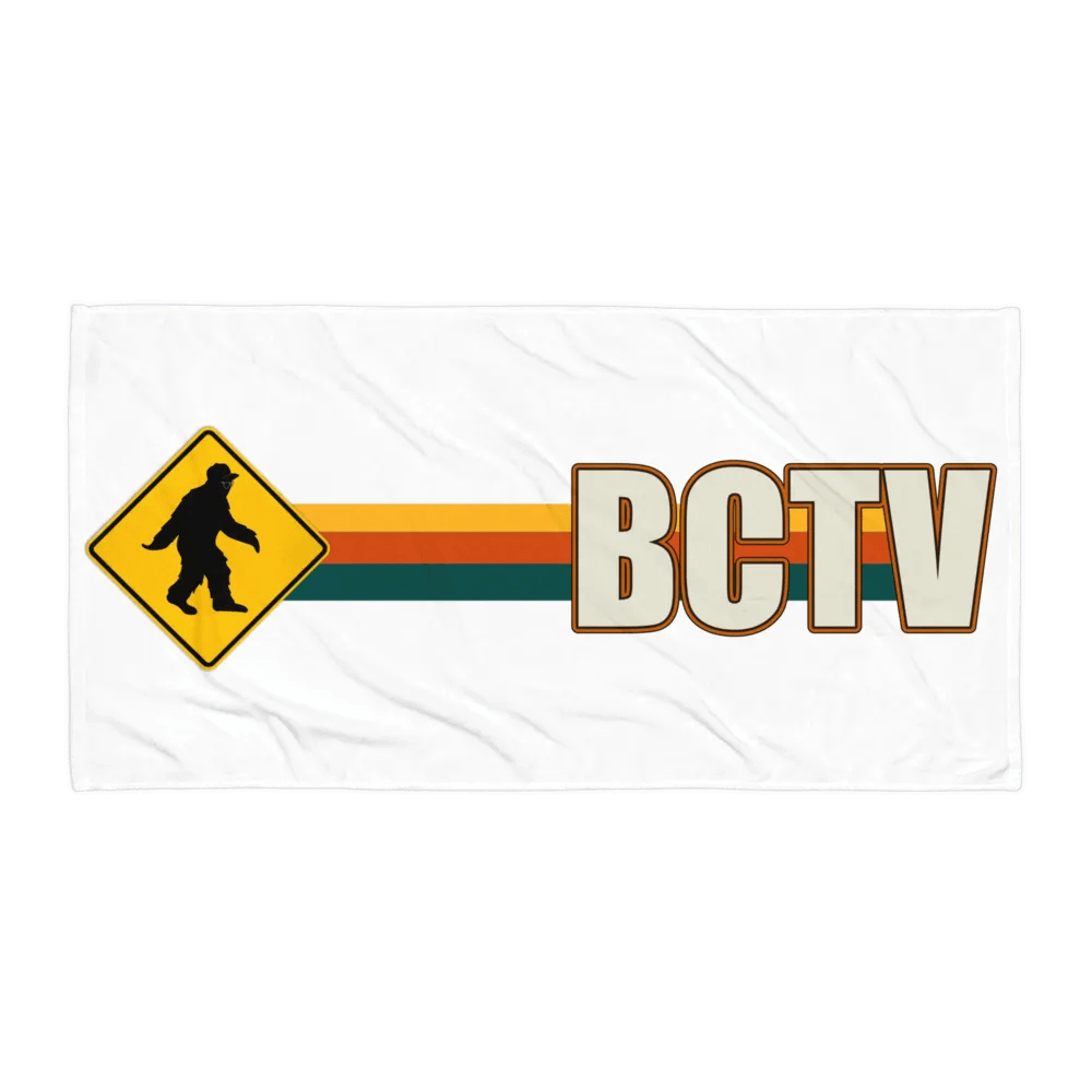 BCTV Oldschool Logo Towl - White product image (1)