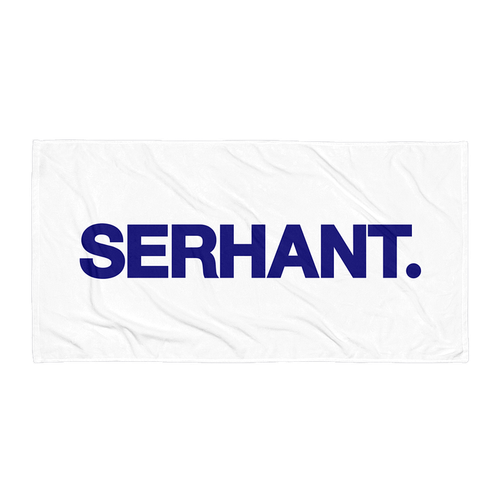 SERHANT. White Beach Towel product image (1)