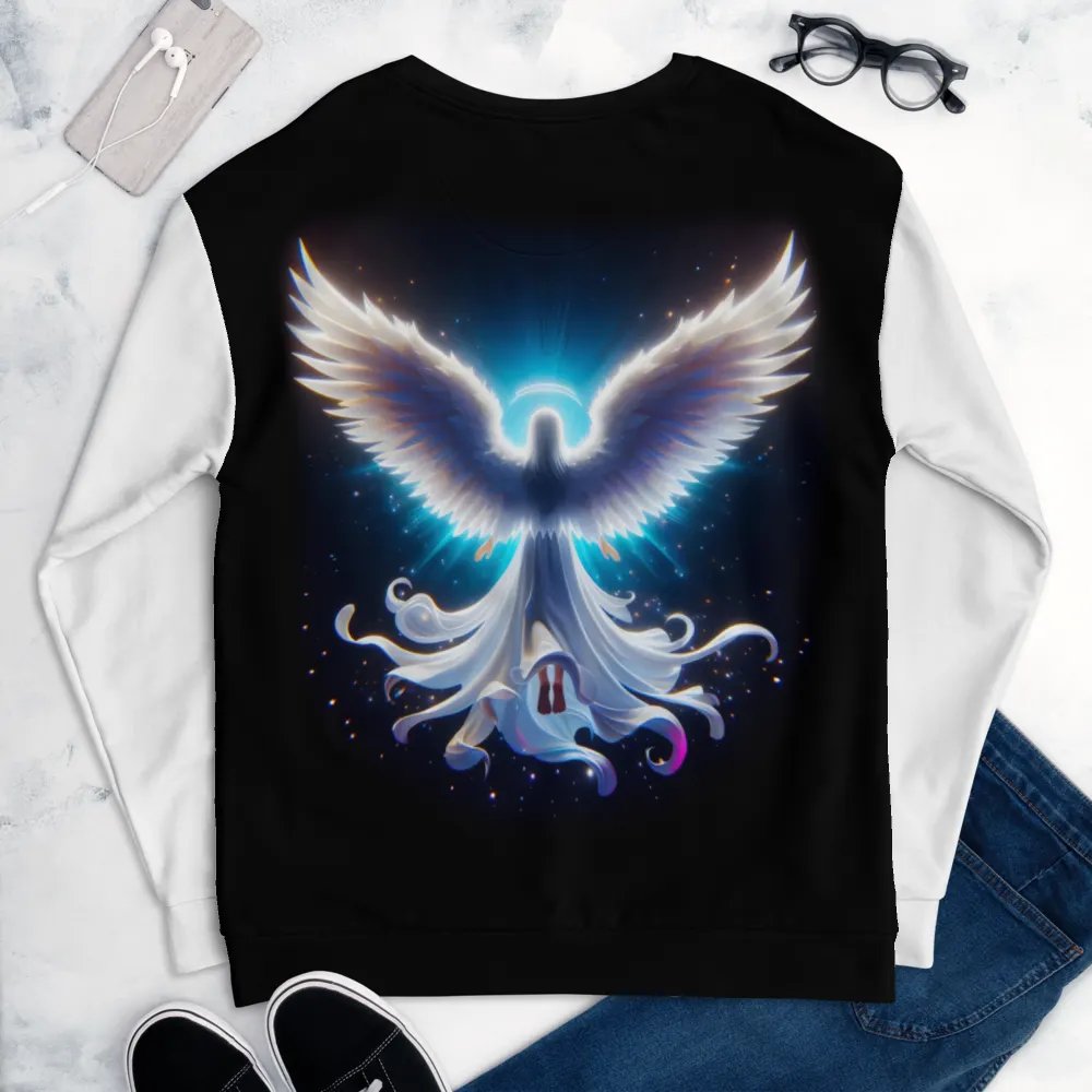 A White Angel and Cross - Unisex Sweatshirt #4 product image (6)
