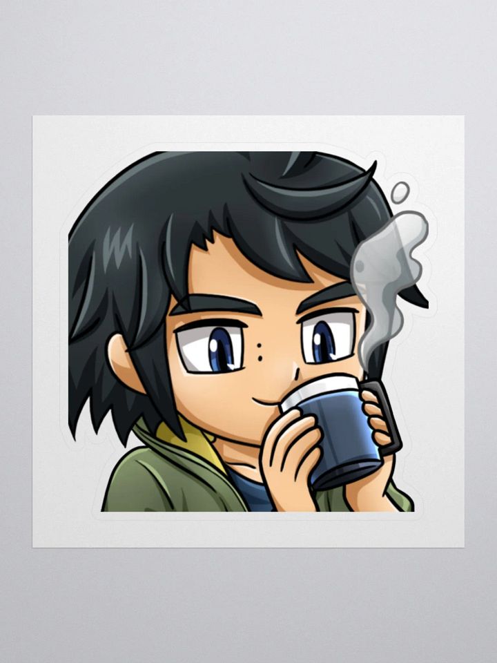Grizexia Sip Emote Sticker product image (1)