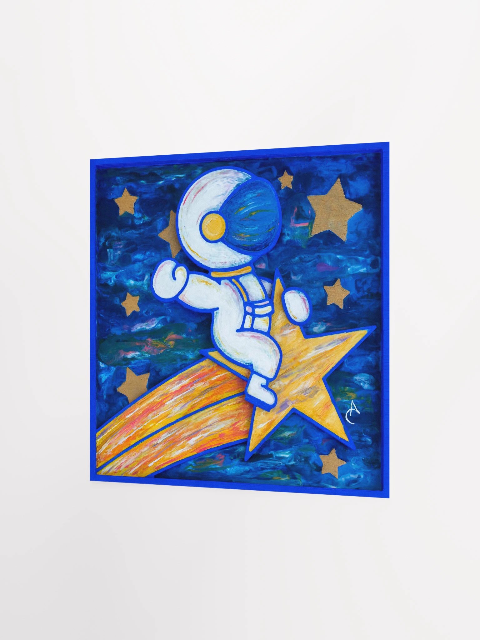 Astro-man Shooting Star Print product image (2)
