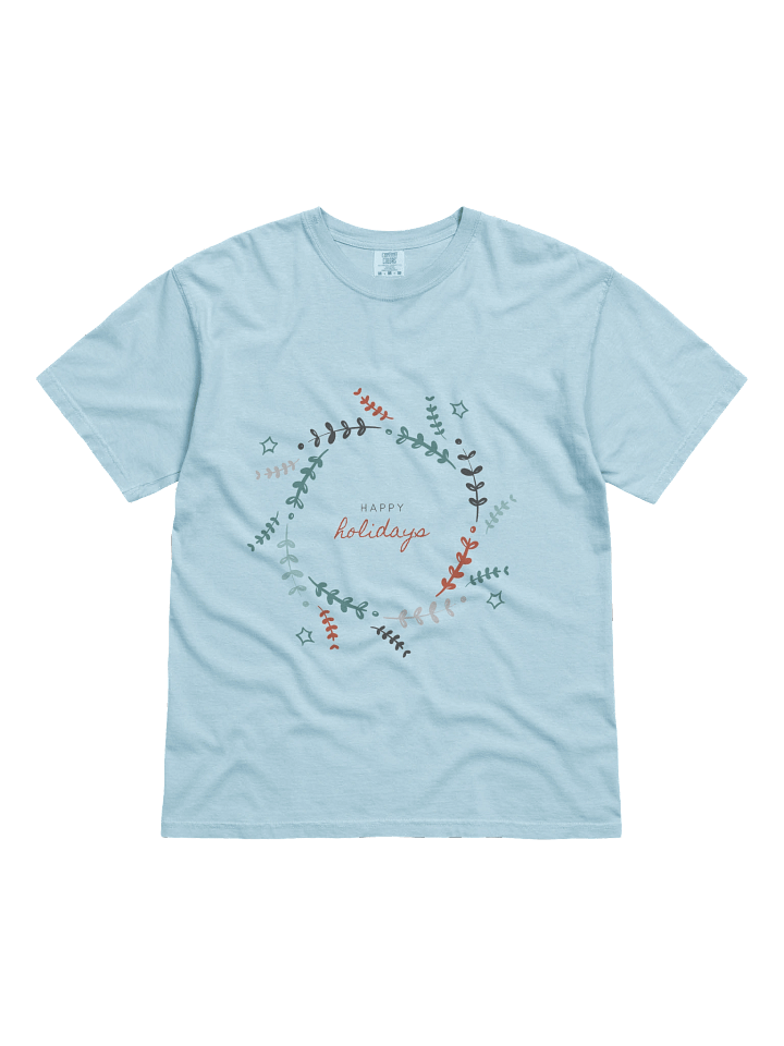 Happy Holiday Wreath T-Shirt product image (41)