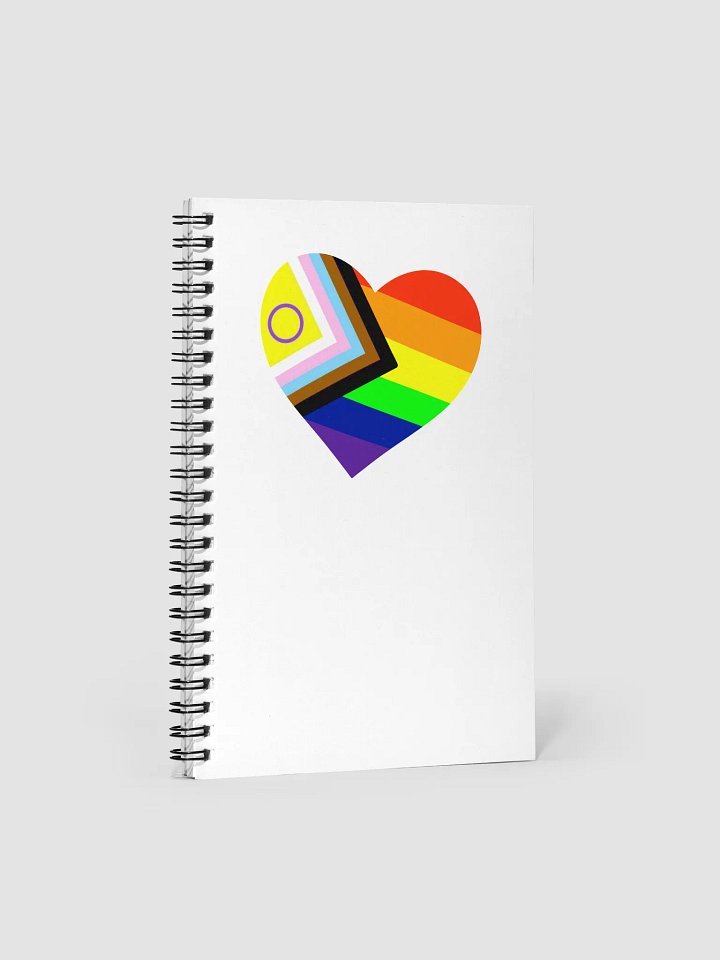 Pride Heart Notebook product image (1)