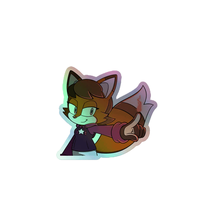Cinder Flicker Holographic Sticker product image (1)