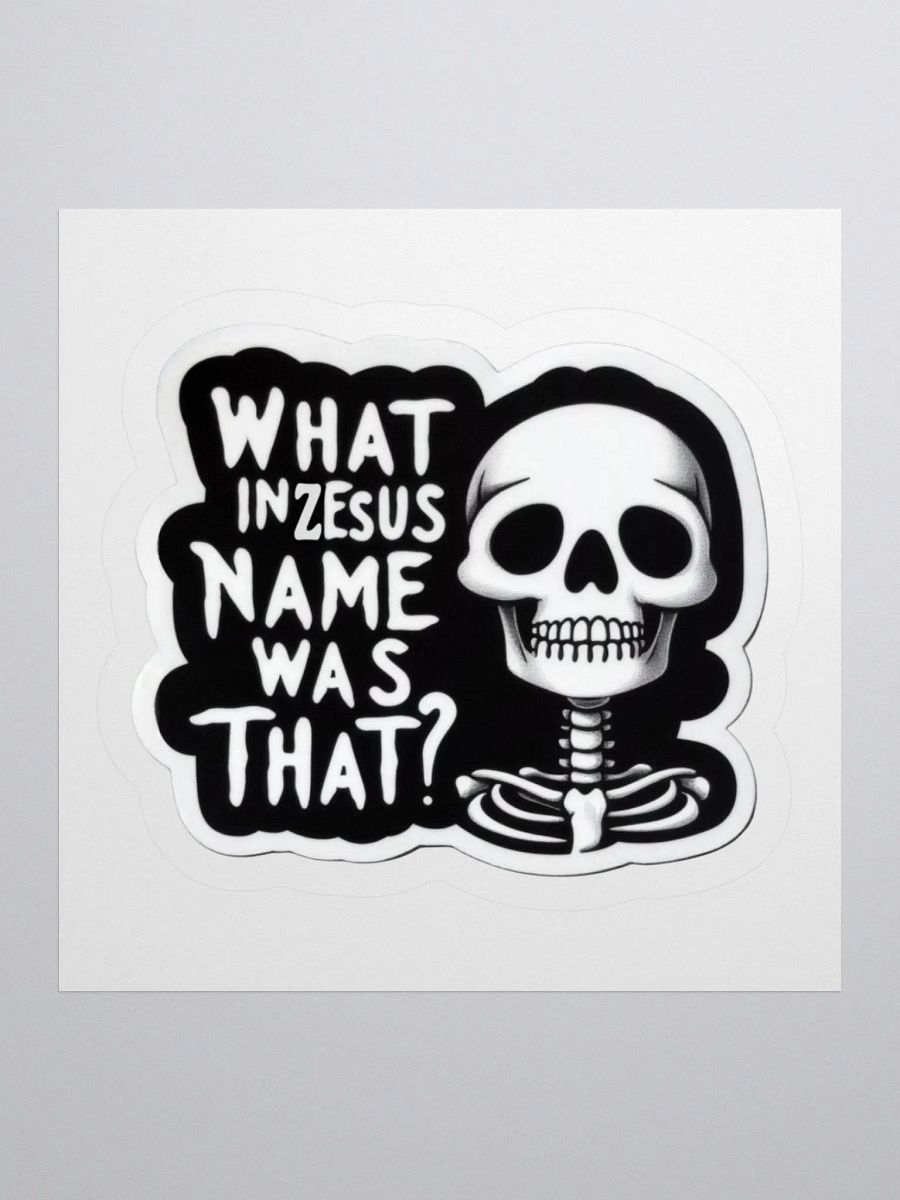 Zticker Zesus name. product image (1)