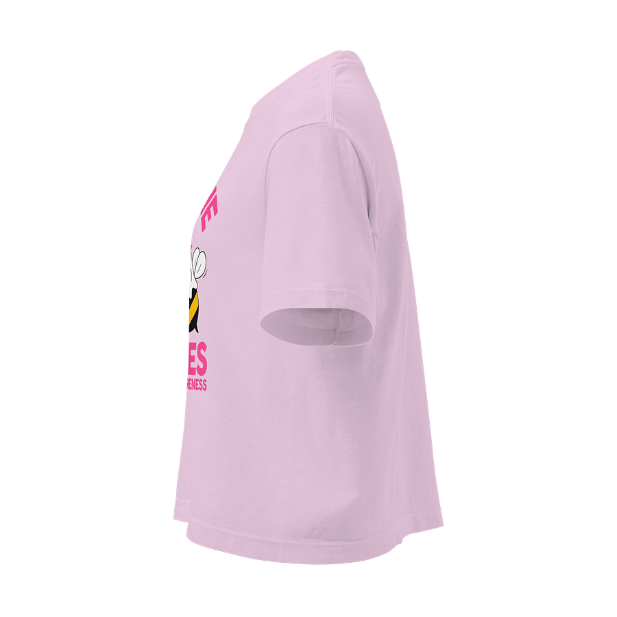 Boo Bees Breast Cancer Awareness Heavyweight Boxy T-Shirt product image (11)