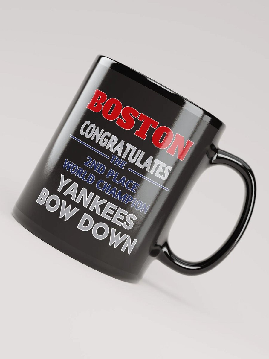 Boston Congratulates Yankees Bow Down Mug | MLB Rivals Locker product image (4)