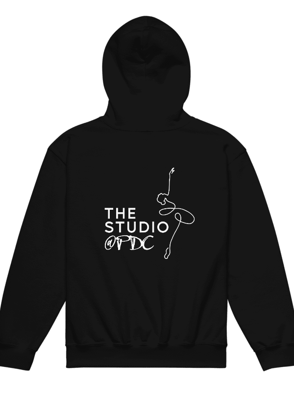 Youth Hoodie | White Studio Logo product image (1)