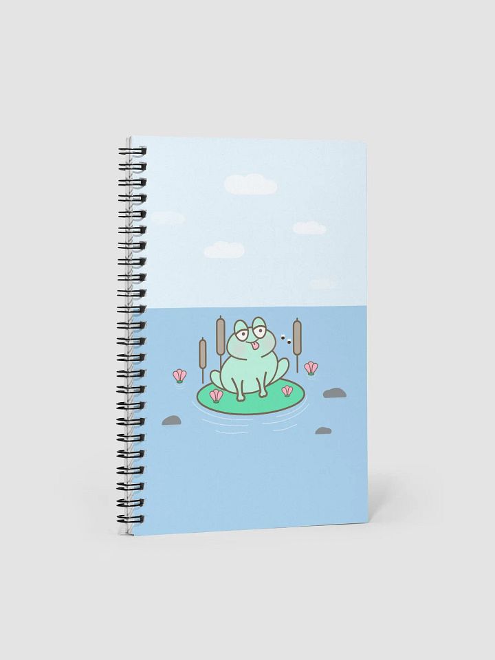 Cute Kawaii Floating Frog Notebook product image (2)
