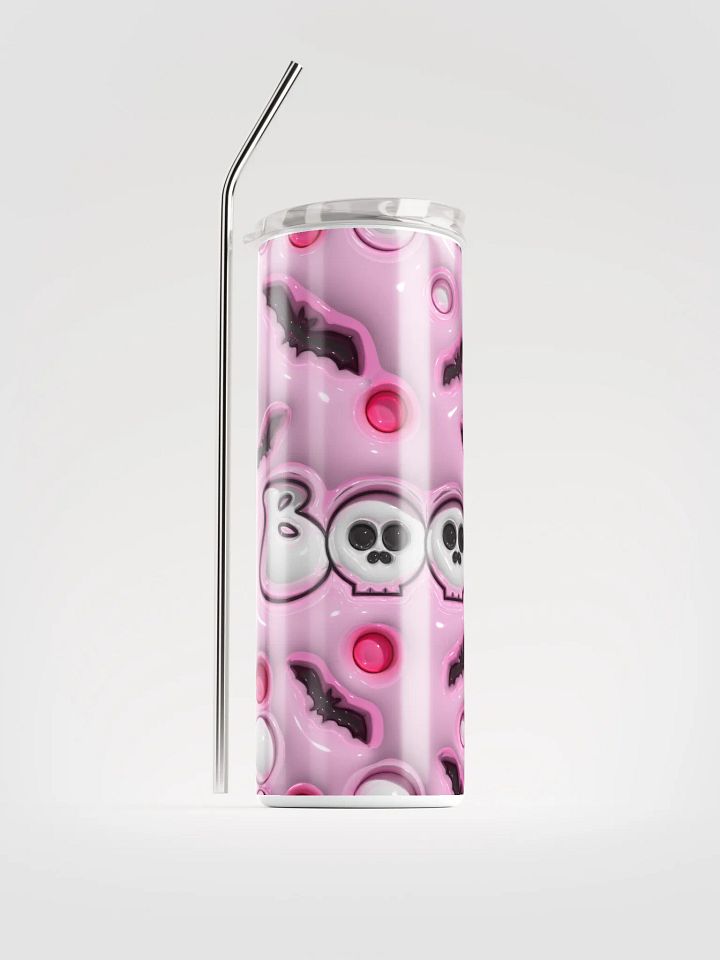 Spooky Skulls Stainless Steel Tumbler product image (1)