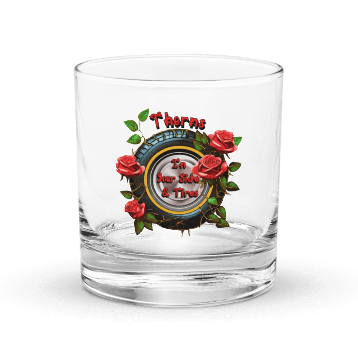 Thorns Team Rocks Glass product image (1)