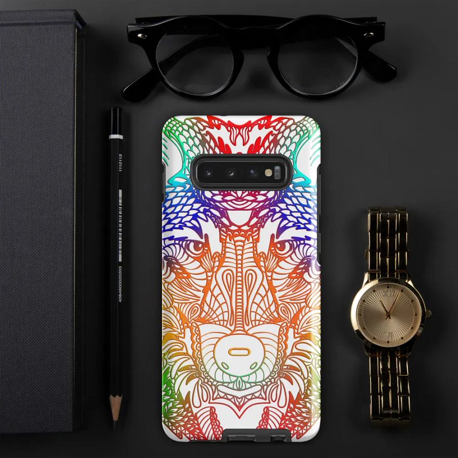Wolf Head Mandala Phone Case product image (8)