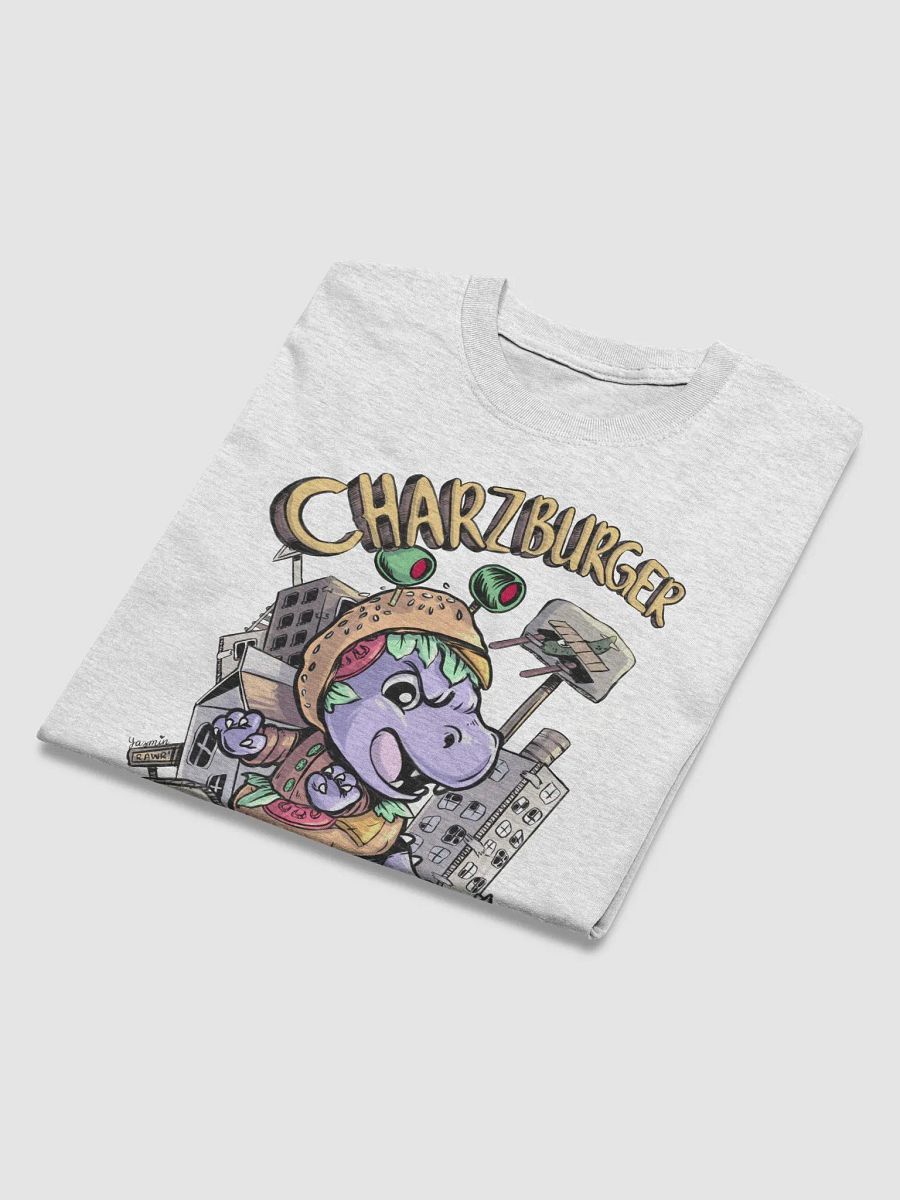 Dinosaur Hamburger Rampage T-Shirt - Whimsical Costume Tee product image (3)
