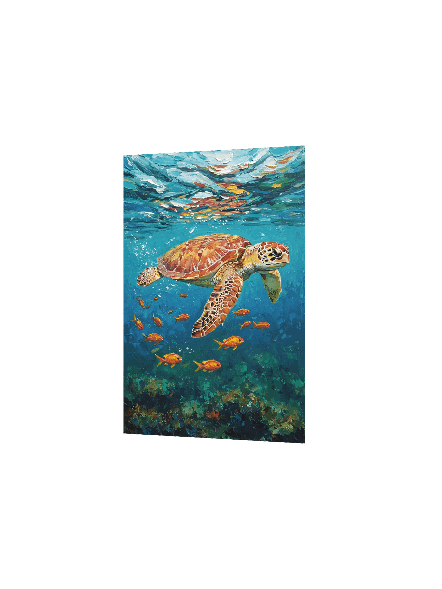 Sea Turtle: Ancient Mariner of the Reef Poster product image (12)