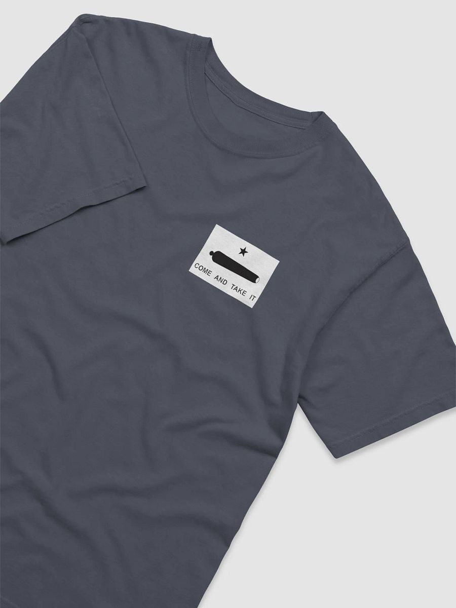 Pocket-Sized Revolt Tee – "Come and Take It (Graphite) product image (3)