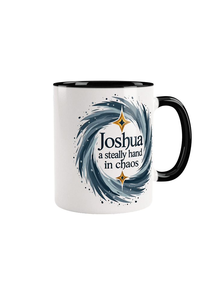 Joshua: A Steady Hand in Chaos – The Perfect Mug for Strength and Stability product image (1)